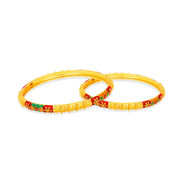 Tanishq 22KT Gold Bangle for Women