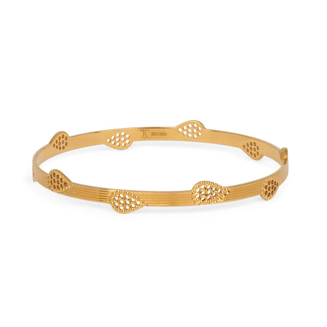 Tanishq 22KT Gold Bangle for Women 