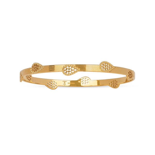 Tanishq 22KT Gold Bangle for Women 4