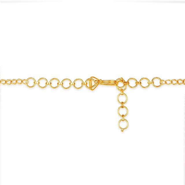 Tanishq 22KT Synthetic Stone Necklace for Women 5