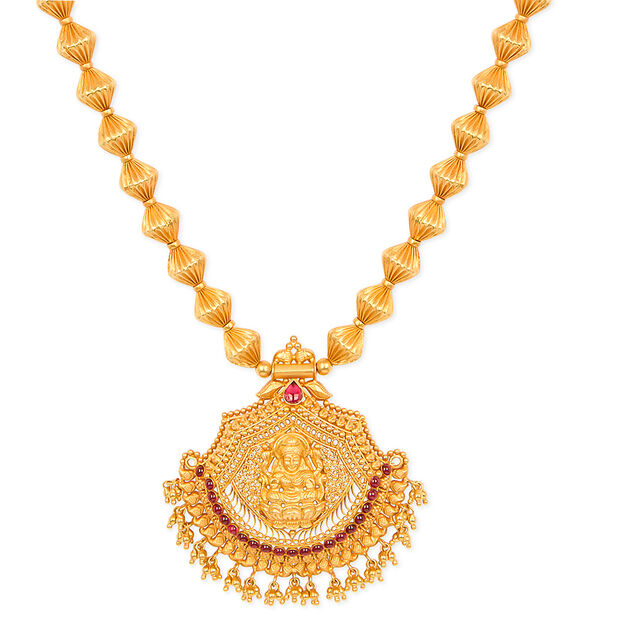 Religious Gold Vibrant Necklace 2