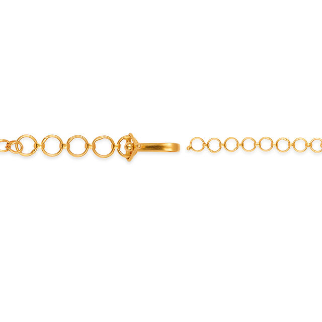 Religious Gold Vibrant Necklace 4