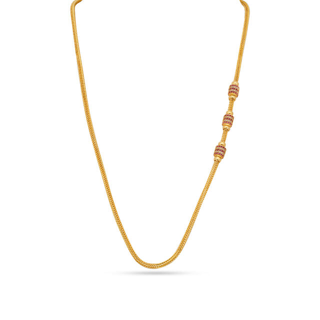 Tanishq 22KT  Gold Chain  for Women 