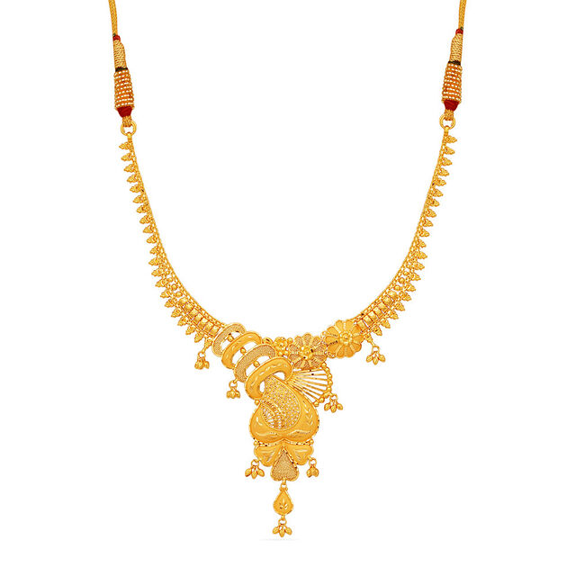 Tanishq 22KT  Gold Necklace  for Women