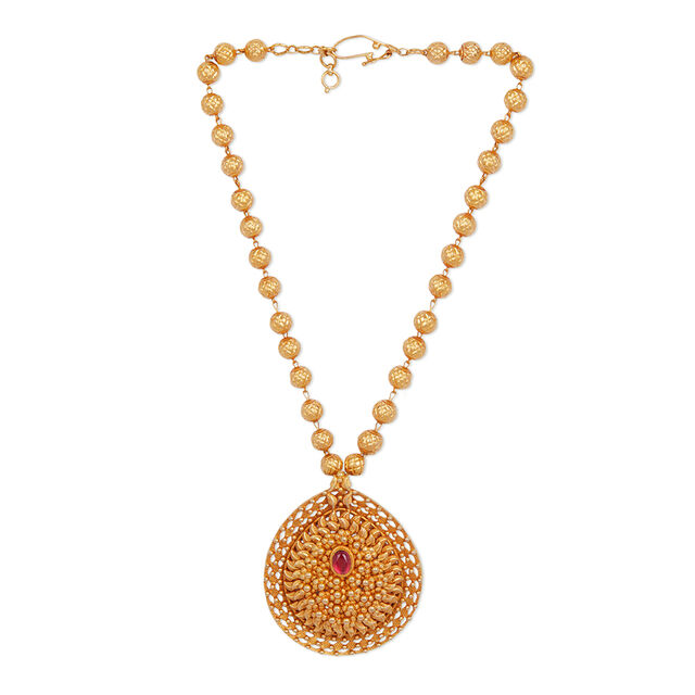 Tanishq 22KT  Pendant with Chain for Women 