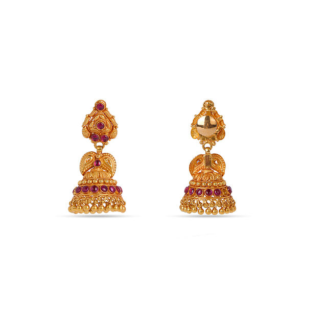 Tanishq 22KT  Earrings for Women 3