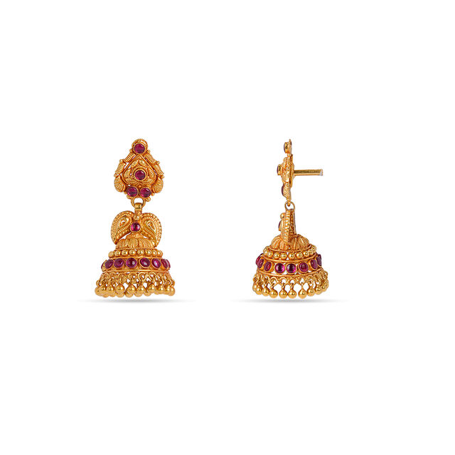 Tanishq 22KT  Earrings for Women 4