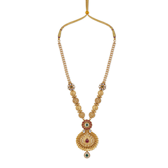Tanishq 22KT  Gold Necklace Set  for Women 