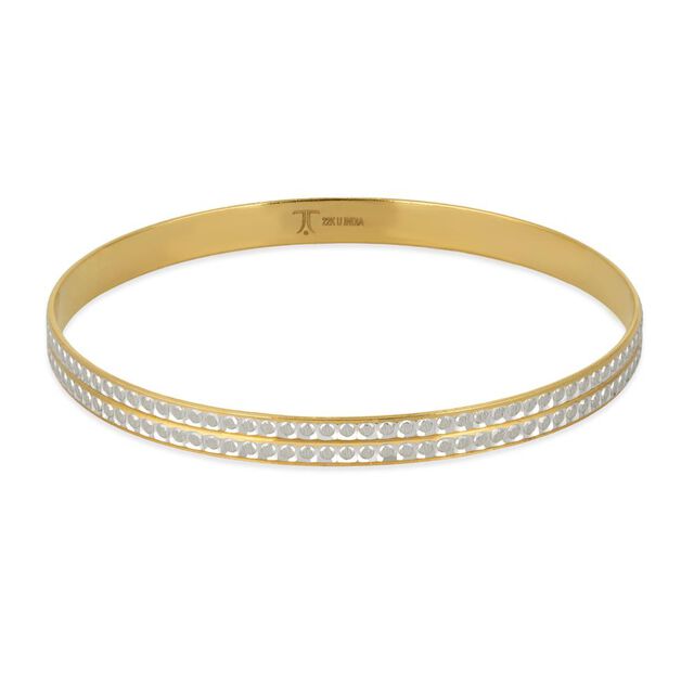 Tanishq 22KT Gold Bangle for Women 