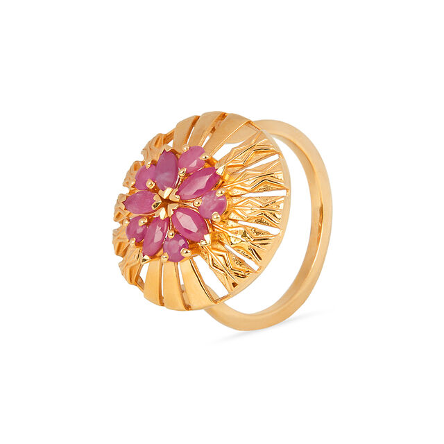 Tanishq 22KT  Gold Finger Ring  for Women 
