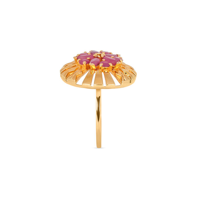 Tanishq 22KT  Gold Finger Ring  for Women 3