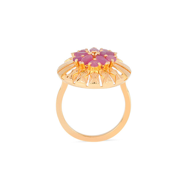 Tanishq 22KT  Gold Finger Ring  for Women 4