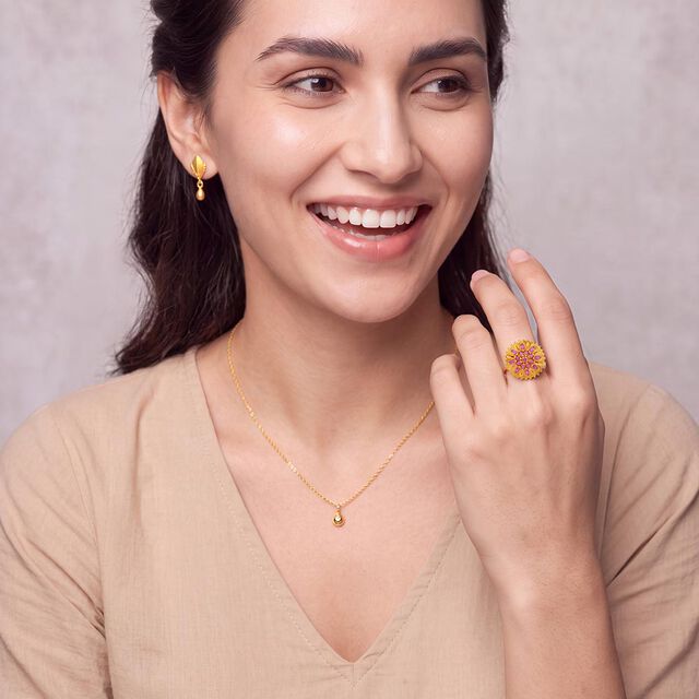 Tanishq 22KT  Finger Ring for Women 3