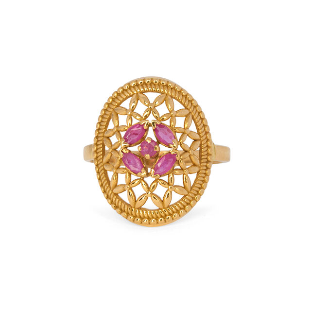 Tanishq 22KT  Finger Ring for Women 
