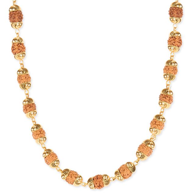 Tanishq 22KT Synthetic Stone Chain for Women 2