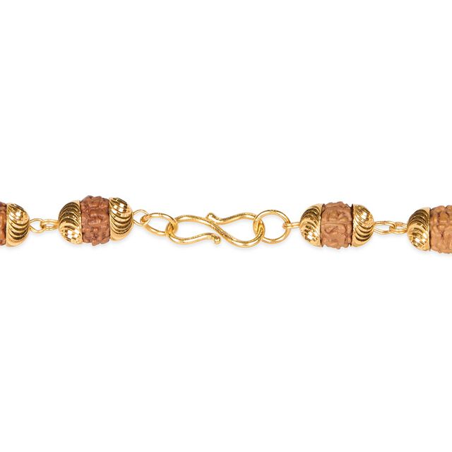 Tanishq 22KT Synthetic Stone Chain for Women 4