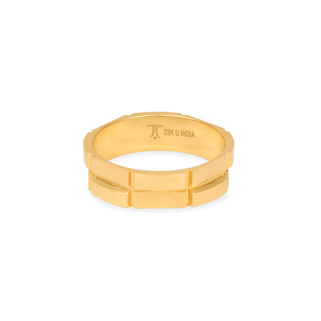Tanishq 22KT Gold Finger Ring for Men 