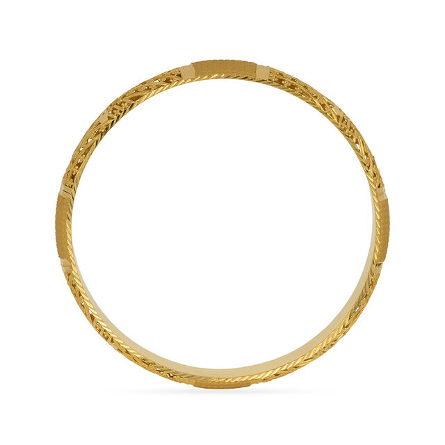 Dazzling Gold Bangle 5