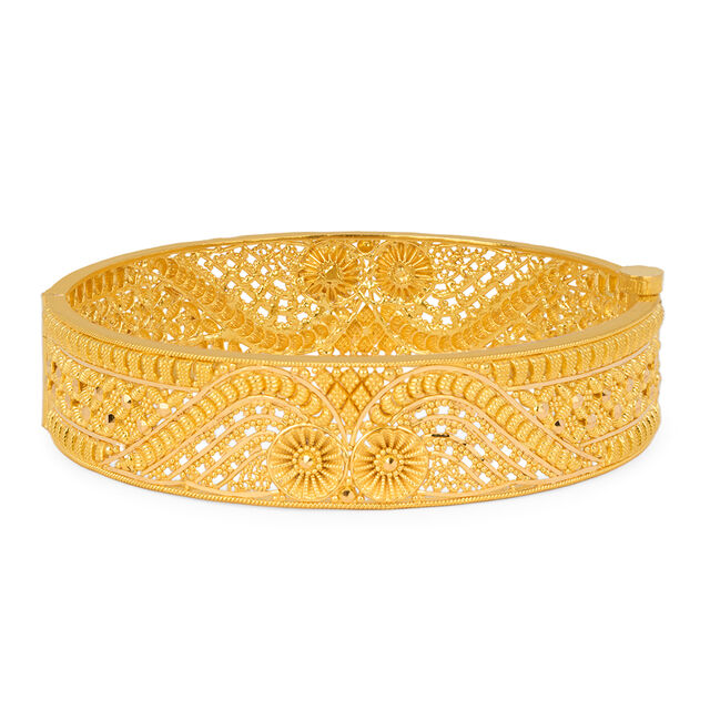Tanishq 22KT Gold Bangle for Women 