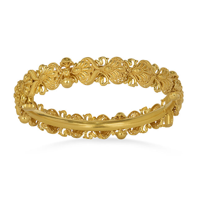 Tanishq 22KT Gold Bangle for Women 4