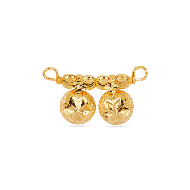 Tanishq 22KT Gold Pendant for Women 