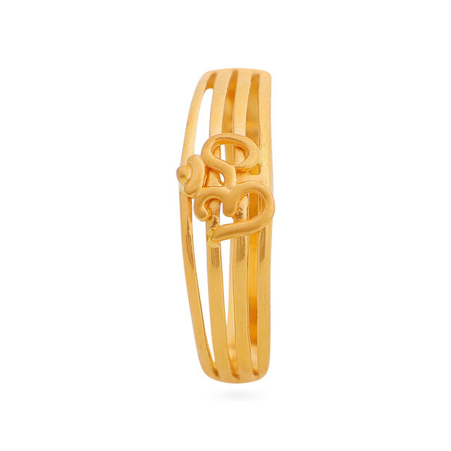 Tanishq 22 KT Gold Finger Ring for Women