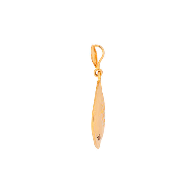 Enchanting Gold Pendant and Earrings Set,,hi-res 2