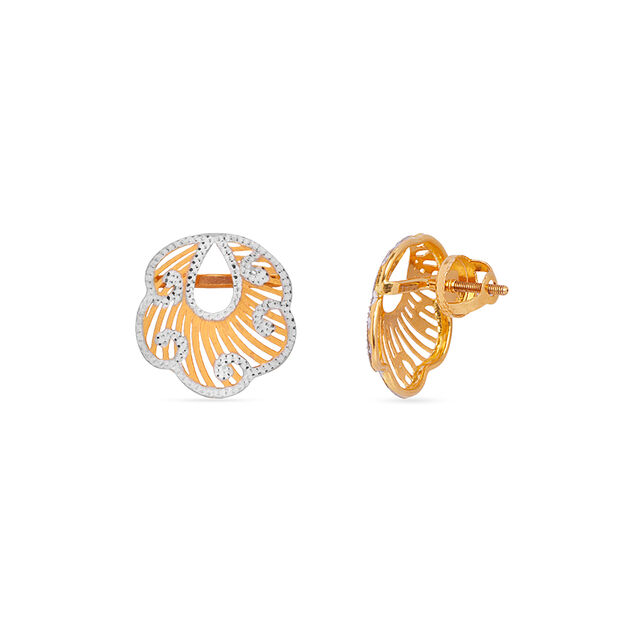 Magnificent Gold Pendant and Earrings Set 5