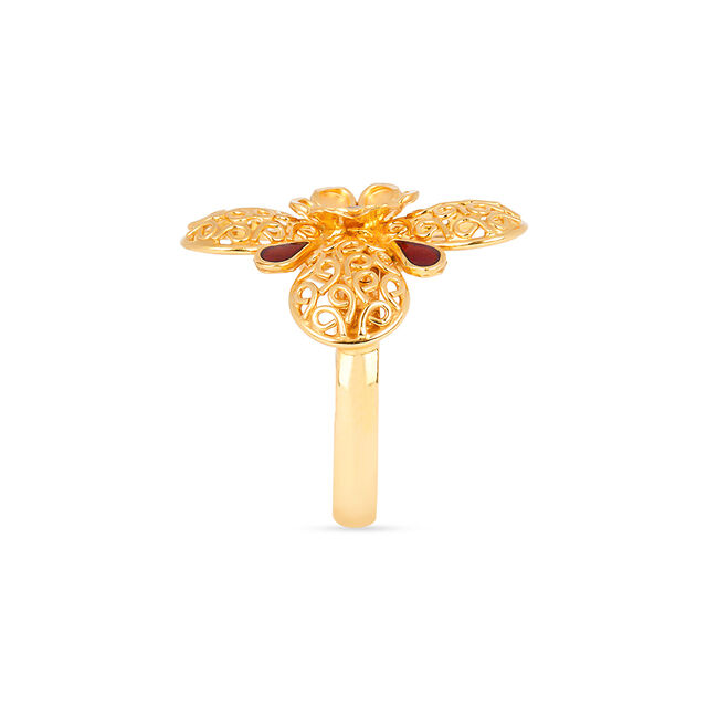 Tanishq 22KT Gold Finger Ring for Women 3
