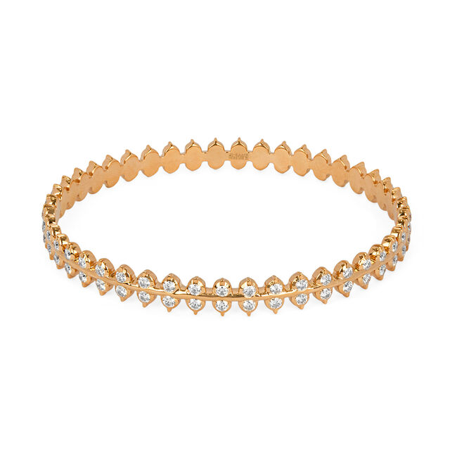 Sparkling Diamond Bangle 