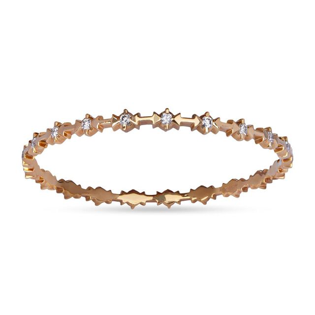 Tanishq 22KT Diamond Bangle for Women 2