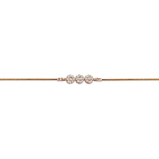 Tanishq 22KT Diamond Chain for Women 3