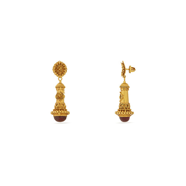 Grand Gold Necklace Set Perfect for Any Bride 5