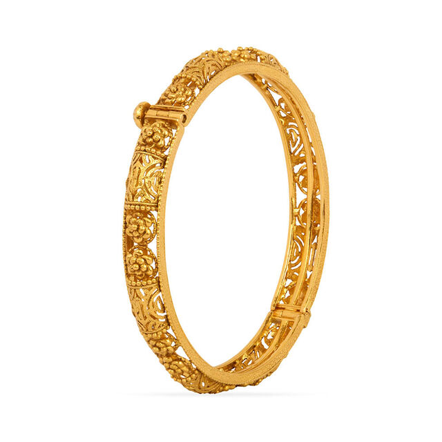 Tanishq 22KT Gold Bangle for Women 4