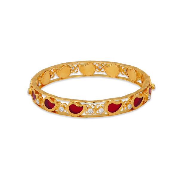 Tanishq 22KT  Gold Bangle  for Women 