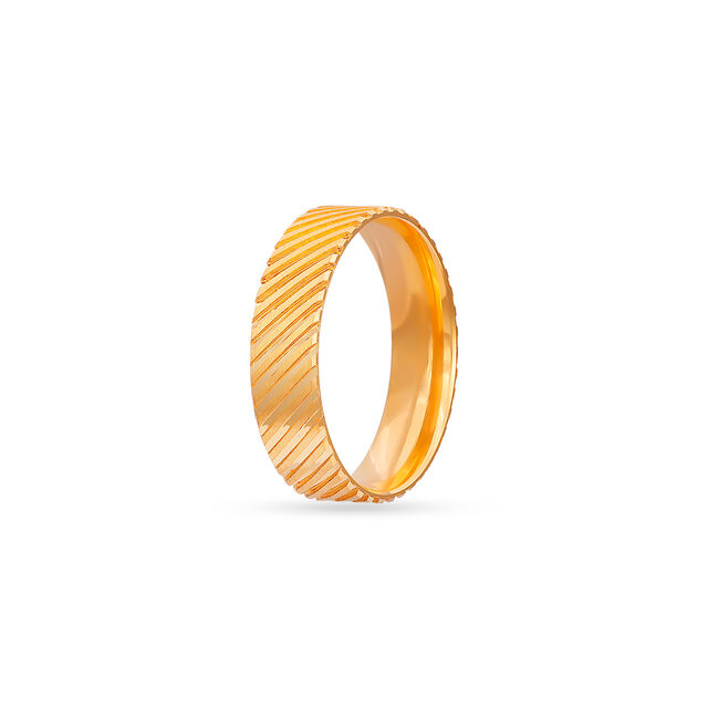 Tanishq 22KT  Gold Finger Ring  for Men