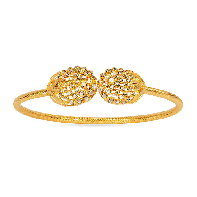 Floral Kundan Bangle 3