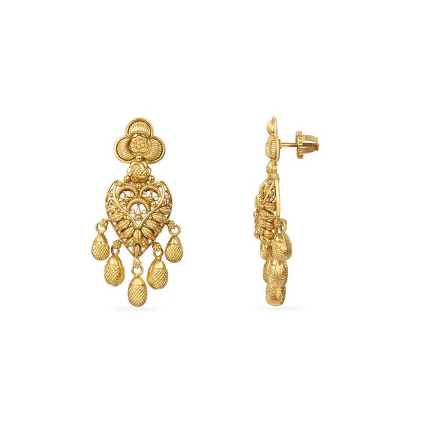 Tanishq 22KT Gold Earrings 2