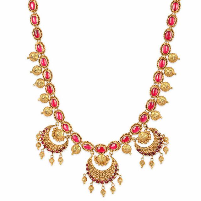 Glorious Traditional Chandbali Necklace Set 2