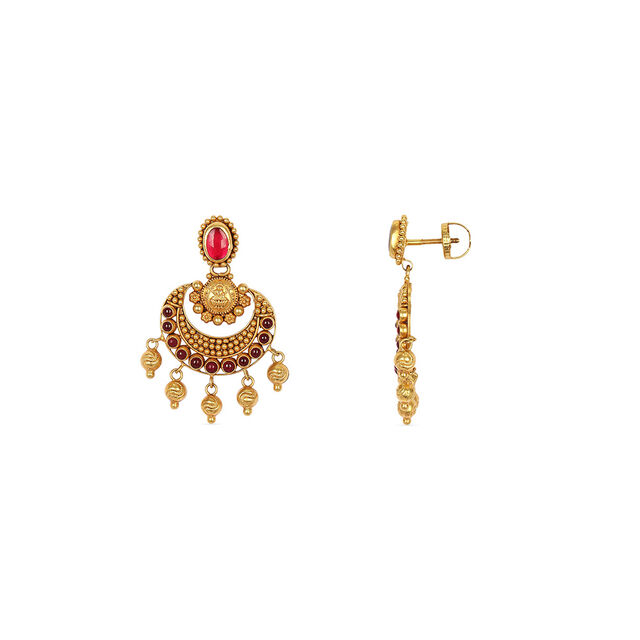 Glorious Traditional Chandbali Necklace Set 5