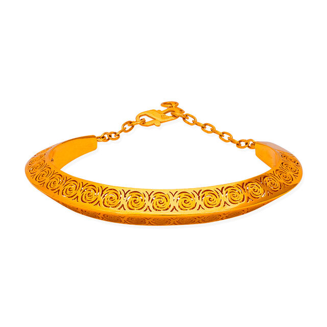 Tanishq 22 KT Gold Bangle for Women 