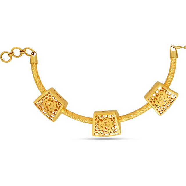 Tanishq 22KT  Gold Bangle  for Women 2