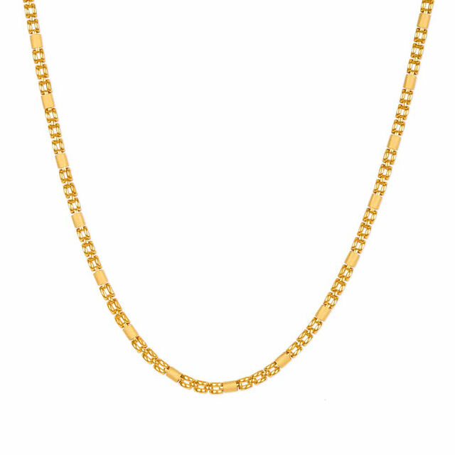 Tanishq 22KT Gold Chain for Women 