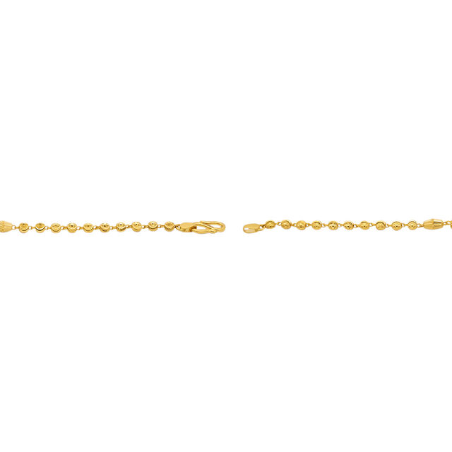 Textured Gold Bead Bracelet 2