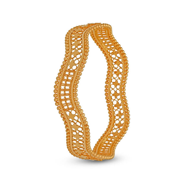 Tanishq 22 KT Gold Bangle for Women 