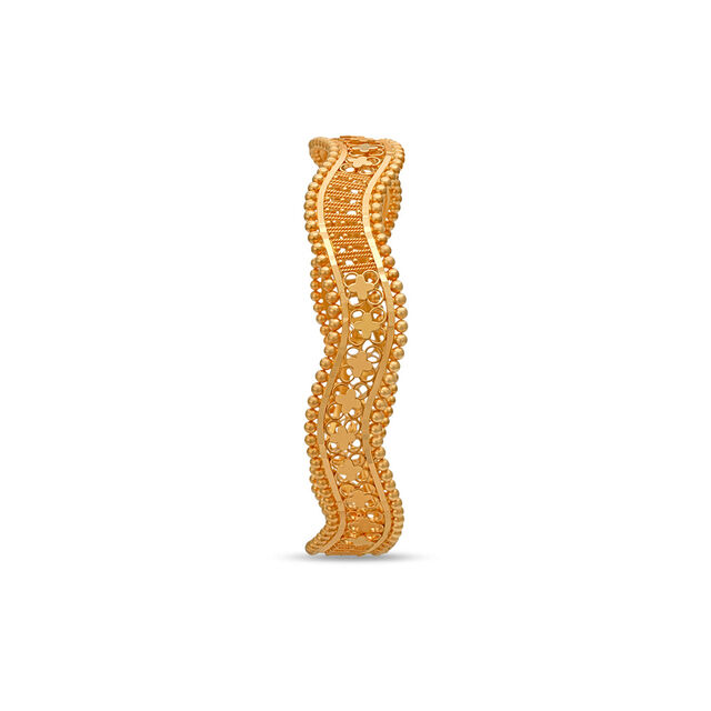 Tanishq 22 KT Gold Bangle for Women 2