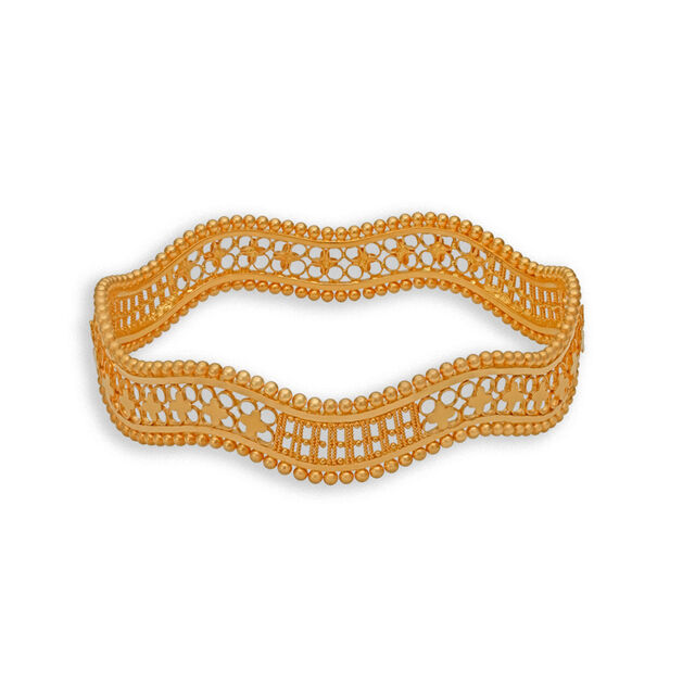 Tanishq 22 KT Gold Bangle for Women 3