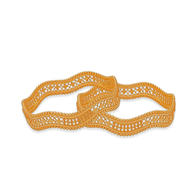 Tanishq 22 KT Gold Bangle for Women 4