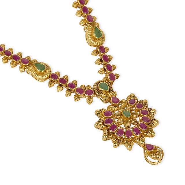 Tanishq 22KT  Necklace for Women 3