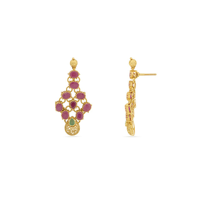 Tanishq 22KT  Earrings for Women 4